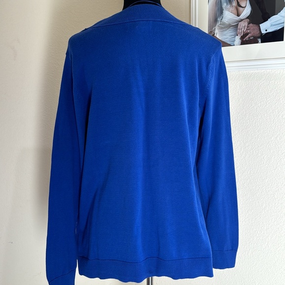 Karen Scott V Neck Sweater - Picture 3 of 5